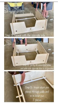 the steps to build a diy bed frame