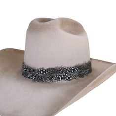 PRICES MAY VARY. Width: 3 cm Natural feathers Adjustable with leather lace ties to fit most hat sizes. Length: 57 cm, not including leather ties. Hat not included. Natural feather hat band, adjustable with leather ties. One size fits most. Western Hat Bands With Feather Trim And Curved Brim, Adjustable Hat Band With Feather Trim And Flat Brim, Fur Felt Top Hat For Rodeo, Adjustable Custom Fur Felt Hat Bands, Adjustable Curved Brim Top Hat With Feather Trim, Rodeo Fur Felt Top Hat, Custom Adjustable Hat Band For Winter, Custom Adjustable Hat Bands, Adjustable Feather Trim Hat For Western-themed Events