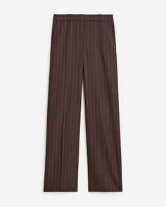 Shop  for the Collection full-length Sydney wide-leg pant in pinstripe wool blend for women. Find the best selection of women womens-categories-clothing-pants-wide-leg available in-stores and on line. Classic Pinstripe Wide-leg Bottoms, Classic Pinstripe Wide-leg Dress Pants, Classic Pinstripe Wide Leg Dress Pants, Pinstriped Wide-leg Pants For Business Casual, Pinstripe Wide-leg Pants For Business Casual, Business Casual Wide-leg Striped Pants, Business Casual Wide-leg Pants With Vertical Stripes, Fitted Pinstripe Wide Leg Pants, Fitted Striped Wide Leg Pants