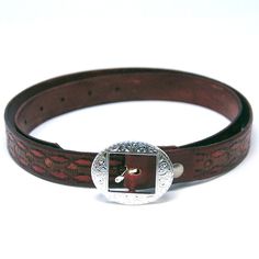 Western Style Motif, Native American Patterns Handtooled Leather Belt. 1" Wide, 43 Inches Buckle to Tip, 6.25 Adjustment Southwestern Style Adjustable Belt With Antique Buckle, Luxury Adjustable Southwestern Belt, Southwestern Adjustable Belt With Antique Buckle, 2.5” Western Belt For Women, Native American Patterns, Southwestern Hand-tooled Brown Belt Buckles, Hand Tooled Leather, Suspender Belt, Western Style