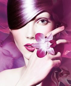 Sephora + Pantone Universe Radiant Orchid Collection Launches in 2014 Purple Cloth, Pantone Universe, Pineapple Flowers, Fashion 2014, Spring Makeup, Winter Hair Color, Purple Orchids