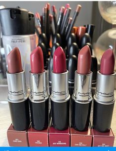 Mac Lipstick Colors, Mac Makeup Looks, Best Mac Lipstick, Lipstick Colour, Anime Coffee