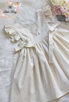 Cotton Frocks For Kids, Girls Dresses Diy, Vintage Kids Clothes