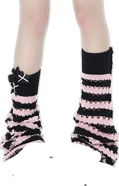 Cute Pink Leg Warmers For Spring, Cute Fitted Leg Warmers For Spring, Pink One Size Leg Warmers For Spring, Casual Leg Warmers For Spring Parties, Pink Harajuku Winter Socks, Cute Fitted Leg Warmers For Fall, Cute Stretch Leg Warmers For Fall, Knitted Leg Warmers, Crazy Girls