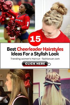 the best cheerleader hairstyles ideas for a stylish look - click here