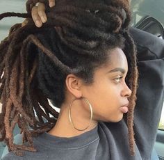 Thick Locs, Natural Hair Inspiration, Locs Hairstyles, Hair Journey, Afro Hairstyles, Natural Hair Care