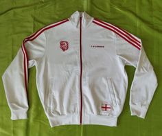 ad eBay - Find many great new & used options and get the best deals for Adidas I love London England bulldog men track top jacket 059174 2006 size XL at the best online prices at eBay! Free shipping for many products! University Red Track Jacket For Sports, Luxury Red Track Jacket For Men, University Red Long Sleeve Track Jacket, Adidas Moisture-wicking Sportswear Track Jacket, Red Moisture-wicking Track Jacket For Sports, London Love, London England, Jacket Tops, Bulldog