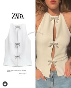 Mode Zara, Modest Summer Outfits, Preppy Style, Look Fashion, Classy Outfits, Diy Clothes, Pretty Outfits, Blouse Designs