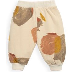 This cream toned sweat pant features an allover multi toned pumpkin illustration graphic and a bow detail at the elastic waistband. | Play Up | Sweatpants, Abstract Print (Multicolor, Size 12M) | Maisonette collects the best children’s products from around the world (unlike Zulily, Etsy, The Tot, Farfetch Kids, Childrensalon, Crate and Kids, Kohls, Wayfair, Buy Buy Baby, Nordstroms, Mini Boden, J.Crew Factory, or PotteryBarn Kids), creating a curated shopping experience for you. Think of us as y Graphic Print White Bottoms For Fall, White Graphic Print Bottoms For Fall, Fall White Bottoms With Graphic Print, Multicolor Cotton Sweatpants With Elastic Waistband, Multicolor Cotton Joggers With Elastic Waistband, Spring Cotton Sweatpants With Graphic Print, Playful Cotton Bottoms With Character Print, Orange Cotton Playtime Sets, Playful Cotton T-shirt For Playtime