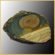 a piece of art that looks like it has been made out of agate stone