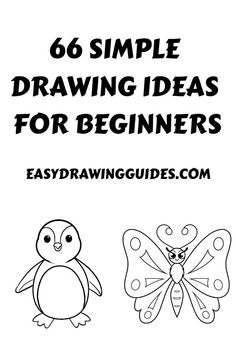 an easy drawing guide for beginners to learn how to draw