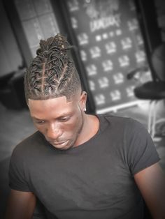 Braids For Dreads Men, Dreads Updo Styles Men, Halo Loc Styles Men, Men Locs Hairstyles Black Man Updo, Short Dread Styles For Men Shaved Sides, High Top Locs Styles For Men, Locs With Shaved Sides Men, Professional Dreadlock Hairstyles Men