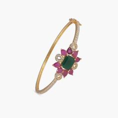 Mana Nakshatra CZ Bracelet | Buy Online at Tarinika Casual Western Wear, Cz Bracelet, Custom Bracelet, Jhumka Earrings, Latest Jewellery, Stone Design, Custom Bracelets, Pendant Set, Cz Stone