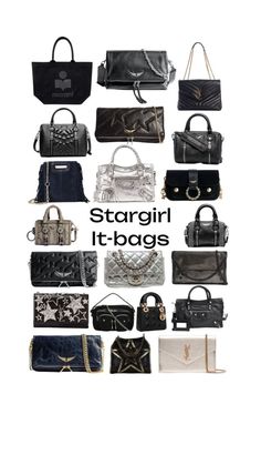 Yves Saint Laurant, Stargirl Aesthetic, Bags Ysl, It Girl Aesthetic, It Bags, My Style Bags, Ysl Bags, Skandinavian Fashion, Silver Bags