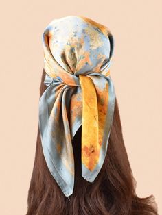 This Boho Chic Floral Print Satin Square Scarf Neckerchief for Women adds a touch of elegance to any outfit. Made with high quality satin, this scarf features a beautiful floral print that will elevate your style. Perfect for any occasion, this scarf is sure to make a statement. Color : Multicolor Material : Polyester Composition : 100% Polyester Element : Plants Product Technique : Printing Style Type Length Width Yellow 27.6 27.6 Navy Blue 27.6 27.6 Spring Silk Satin Scarf Gift, Spring Gift Satin Silk Scarf, Silk Bandana For Summer, Spring Silk Scarf With Satin Finish, Spring Satin Silk Scarf With Satin Finish, Summer Satin Headscarf, Bohemian Satin Silk Scarf For Summer, Multicolor Satin Scarves For Spring, Summer Satin Scarves As Gift