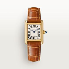 Cartier Watch Aesthetic, Tank Louis Cartier, Tank Tattoo, Cartier Watches Women, Cartier Tank Francaise, Beaded Crown, Tank Watch, Mulberry Bag, Sapphire Cabochon