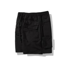 Shadow Cargo Shorts - h0neybear Utility Cargo Shorts For Streetwear, Urban Style Cargo Shorts With Pockets, Cargo Shorts With Side Pockets For Streetwear, Utility Style Streetwear Shorts With Hip Pockets, Urban Cargo Shorts With Side Pockets, Black Cargo Pants For Summer Outdoor Activities, Summer Techwear Short Cargo Pants, Black Summer Cargo Pants For Outdoor Activities, Summer Black Cargo Pants For Outdoor Activities