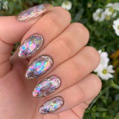 Isabel May, Nails Bow, Pearl Nail Art, Nails Colorful, Nails Yellow, Nails Gold, Almond Nails Designs