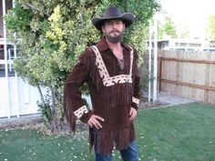 Western Brown Tops For Winter, Brown Western Tops For Winter, Brown Western Style Top For Winter, Bohemian Long Sleeve Outerwear For Rodeo, Western Style Long Sleeve Outerwear For Western-themed Events, Fringe Long Sleeve Outerwear For Rodeo, Long Sleeve Fringe Outerwear For Rodeo, Bohemian Brown Outerwear For Rodeo, Long Sleeve Tops For Western-themed Fall Events