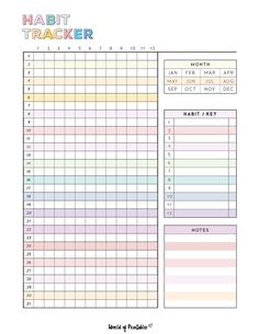 Use these habit tracker templates to keep track of habits that you're trying to form over the course of a month. 20 Styles and free to print. Printable Habit Tracker, Bullet Journal Ideas Templates, Habit Tracker Bullet Journal, Habit Tracker Printable, Bullet Journal Mood Tracker Ideas, Bulletin Journal Ideas, Self Care Bullet Journal, Bullet Journal Mood, Routine Planner