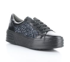 Step into style with Lona, shimmering fashion sneakers that feature leather uppers adorned with glitter on the sides, adding a pop of sparkle to your every step. Plus, the thick rubber sole is lightweight and flexible, ensuring comfort and ease with each wear. From Bos. & Co. Low-top Leather Glitter Sneakers, Sporty Leather Sneakers With Glitter Accents, Low-top Leather Sneakers With Glitter Accents, Leather Sneakers With Glitter Accents And Round Toe, Casual Leather Sneakers With Glitter Accents, Glitter Fashion, Fashion Sneakers, Sneakers Fashion, Rubber Sole