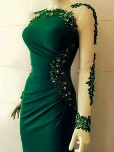 Bodycon dresses for ladies Dresses For Ladies, Long Formal Gowns, Female Dress, Green Gown, Stylish Party Dresses, Fancy Dress Design, فستان سهرة, Evening Dresses Elegant, Designer Dresses Indian