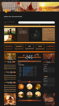 Notion dashboard with dark mode sunset theme for commission inspiration Dashboard Design Template, Study Planner Free, Technology Design Graphic, Etsy Planner, Notion Dashboard, Autumn Sunset, Templates Free Design, Small Business Planner, Dashboard Template