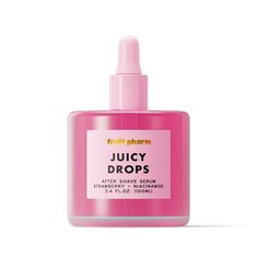 Fruit Pharm JUICY DROPS Serum, 3.4 oz. Quench Your Skin's Thirst for Radiance! Say goodbye to dry, lackluster post-shave skin and hello to a juicy, hydrated glow with our Juicy Drops After Shave Serum. This innovative formula, enriched with the rejuvenating power of niacinamide and strawberries, is renowned for its ability to transform your complexion, leaving it looking healthy, smooth, and radiant. After Shave Serum, Skin Care Face Mask, Shaving Oil, Shower Skin Care, Diamond Bows, Face Acne, Pretty Skin Care, Favorite Skincare Products, Body Serum