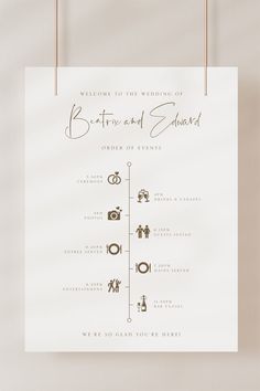 a white wedding card with the words, welcome and shared on it's back