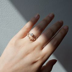 We love all things tiny, shiny and gold. Catbird Jewelry, Queen Rings, Snow Queen, Brilliant Cut Diamond, Rose Cut, Diamond Cuts, Diamond Ring, Diamonds, Queen