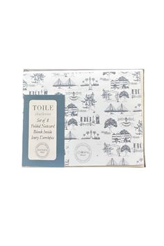 The Charleston Toile Boxed Stationary Set - TheTinyTassel Charleston Design, Chic Band, Silver Gift Box, Stationary Set, Stationary Cards, Snail Mail, Acrylic Box, Card Set, Clear Acrylic