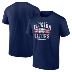 Show your team pride all season long with this T-Shirt. This classic crew neck tee is crafted from soft, breathable fabric for all-day comfort. The bold graphics are the perfect way to demonstrate your fandom, whether you're at the game or just running errands around town. Team T Shirts, Florida Gators, Bold Graphics, Mens Navy, Crew Neck Tee, Running Errands, The Game, Breathable Fabric, Florida