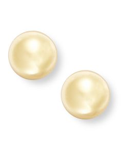 Simple polish. Classic ball stud earrings (8mm) update any look. Crafted in 18k gold over sterling silver, by Giani Bernini. Approximate diameter: 1/3 inch. Pearl Earrings Gold, Black Hills Gold Jewelry, Macys Jewelry, Ball Stud Earrings, Buy Earrings, Black Hills Gold, Mens Silver Rings, Jewelry Online Shopping, Silver Pieces