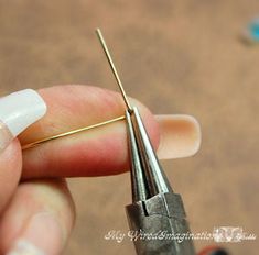 How to Make Stud Earrings – My Wired Imagination Wire Jewelry Tutorial, Earrings Wire, Earring Tutorial, Diy Schmuck, Jewelry Tools