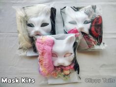 Need your order rushed? Add this to your cart to have your order made and shipped before all my other orders:  https://www.etsy.com/listing/1794735880/rush-my-order These mask kits are perfect for creating your own animal masks. Great for therians and costumes. Comes with cardboard base mask, background felt, nose felt, eye mesh, faux fur, elastic, a bag of charms/beads, and a bag of floral.  If you would like a custom kit please select the custom option and then let me know what color scheme yo Mask Background, Cat Eyes Drawing, Felt Animal Masks, Cat Masks, Cardboard Mask, Dragon Cat, Therian Stuff, Therian Mask, Cute Masks