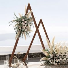 wooden wedding stand Wood Wedding Arches, Wedding Setup, Wedding Ceremony Arch, Wedding Arbour, בר מצווה, Ceremony Arch, Whimsical Wedding