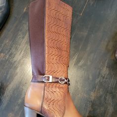 Boots From A Famous Mexican Brand, Excellent Condition. Unfortunately Box Is Not In Good Condition. Elegant Brown Snip Toe Boots, Elegant Brown Heeled Boots With Snip Toe, Elegant Cognac Boots With Round Toe, Brown Formal Boots With Low Heel, Formal Brown Boots With Low Heel, Elegant Brown Low Heel Boots, Formal Brown Low Heel Boots, Elegant Brown Low Heeled Boots, Elegant Cognac Boots With Pointed Toe