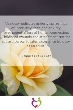 a yellow rose with a quote from the author, jeanie lemfortt