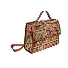 Carry your world of knowledge with ease, in our Book Worms Canvas Satchel - the perfect messenger bag for all your literary needs.Introducing the ultimate accessory for book lovers and literary enthusiasts - the Book Worms Canvas Satchel Bag! This versatile bag is not your typical messenger bag, but offers so much more. Made of high-quality canvas material, it features a spacious compartment that can easily accommodate your laptop or tablet along with other essentials. With an adjustable strap, Back To School Satchel Shoulder Bag, Rectangular Satchel For Back To School, Back To School Satchel Shoulder Bag For Study, Back To School Shoulder Bag Satchel, Back To School Shoulder Bag Satchel For Study, Back To School Shoulder Satchel For Study, Dark Academia Brown, Goth Purse, School Bag College