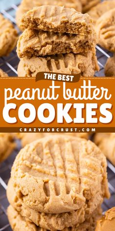 One of the best dessert recipes ever! Nothing beats these homemade peanut butter cookies that are soft and chewy. Plus, these yummy cookies are an easy baked good with no chill time! Save this and try it! Jif Peanut Butter Cookies, The Best Peanut Butter Cookies, Homemade Peanut Butter Cookies, Jif Peanut Butter, Peanut Butter Energy Bites, Soft Peanut Butter Cookies, Best Peanut Butter Cookies, Classic Peanut Butter Cookies, Easy Peanut Butter Cookies