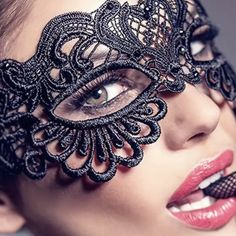 Black Sexy Flexible Lace Mask Eye-Mask For Ball Party Venetian Masquerade Costume Women's Decorative Masks. Brand New. Prom Props, Masquerade Mask Women, Steampunk Outfits, Lace Masquerade Masks, Lace Face Mask, Party Eyes, Lace Costume, Halloween Tattoo, Halloween Prop