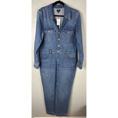 21.5” Pit To Pit 18” Across Waist 21.5” Across Hips 27” Inseam 16.5” Shoulder To Shoulder Nwt J. Crew Factory Denim Collared Utility Jumpsuit Coveralls Size 12 $148. Straight Leg Medium Wash Overalls For Workwear, Medium Wash Bib Front Overalls For Work, Dark Wash Denim Bib Front Jumpsuit For Work, Dark Wash Denim Jumpsuit For Workwear With Bib Front, Denim Bib Front Jumpsuit For Work, Denim Jumpsuit With Bib Front For Workwear, Fitted Denim Jumpsuit With Bib Front, Dark Wash Denim Jumpsuit For Work, High Rise Spring Overalls For Workwear