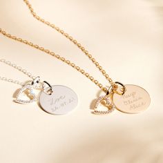 The heart of Merci Maman was founded on celebrating the eternal love between a mother and child and Our Personalized Crystal M Necklace symbolizes just this. With a touch of sparkle with delicate crystal detailing, hand-engrave precious memories onto the front and reverse for the perfect personalized gifts.18K Champagne Gold Plated or 925 Sterling SilverCharm size: Medium Flat Charm (0.7x0.7), Cystal M Charm (0.4x0.3)Secure clasp fasteningCharms are removable from this chain and can be worn on a M Necklace, Necklace Outfit, Eternal Love, Champagne Gold, Personalized Necklace, Mother And Child, Hand Engraving, Sterling Silver Charm, A Mother