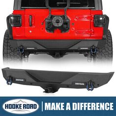 ad eBay - Hooke Road Rear LED Bumper For 2018-2025 Jeep Wrangler JL - Buy Now, click the link (eBay)