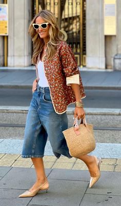 Chic Summer Outfits, Outfit Trends, Looks Chic, Style Mistakes, Cotton Jacket, Outfits Casuales, Fashion Classy