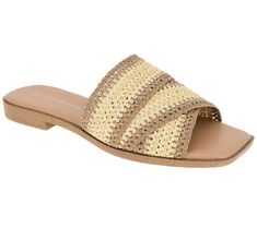 Step out in breezy, sun-kissed style in the Lileen, a raffia sandal that brings beachside vibes to anything from a sundress to your favorite jeans and a tee. From BCBGeneration. Chic Woven Sandals For Summer Outings, Summer Woven Sandals For Vacation, Chic Woven Sandals For Beach Season, Trendy Woven Sandals For Beach, Trendy Woven Beach Sandals, Woven Sandals For Summer Outings In Spring, Trendy Straw Sandals For Summer, Trendy Summer Straw Sandals, Spring Beach Sandals With Woven Sole