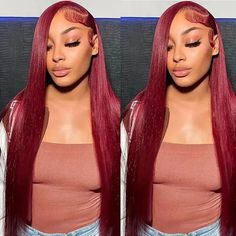 PRODUCT FEATURESHair Material: 100% Human Hair, No Really Shedding, No Tangle, No Bad Smell.Hair Color: #99J BurgundyWig Density: 150% /180%/200% DensityHair Length: 16inch - 40inch are availableWig Cap Size/ Circumference: 22.5 inches(54-58 cm) Straps: adjustableTexture: Body Wave Hair/ Straight Hair, Natural Hairline, Soft, Comb Easily, Can Re-style Pack: 1 PieceSHIPPING & RETURNS& SERVICESShipping: Your wig will be shipped with in 24-48 hours, we know you are eager to getit, we will ship item Women Straight Hair, Smell Hair, Tangle Free Hair, Straight Human Hair Bundles, Lace Closure Hairstyles, Wave Texture, Hair Body Wave, Straight Hair Bundles, Brazilian Straight Hair