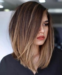 Long Bob Haircuts, Long Bob Hairstyles, Haircuts For Long Hair, Face Framing, Short Hair Cuts For Women, Thick Hair, Ombre Hair