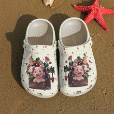 Lightweight construction with breathable mesh fabric provides a comfortable and flawless fit. Crocs Clog, Clog Shoes, Crocs Classic Clogs, Wooden Shoes, Shoe Gifts, Clogs Shoes, Pigs, Mesh Fabric, Slip On Shoes