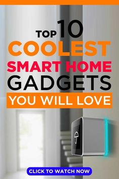 Smart home devices are such an essential part of the 21st century. With them equipped in your home, you can do many cool things like turning your thermostat up and locking your doors with a simple voice gesture, creating a fluid and serene environment that promotes convenience and functionality. That is why today, we will be looking at the Top 10 coolest smart home gadgets you will certainly love. Smart Gadgets For Home, Smart Lighting Ideas, Smart Home Design Ideas, Being Left Behind, Crib Ideas